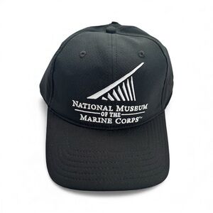 Under Armour National Museum Of The Marine Corps Hat Embroidered Black NWT OSFM